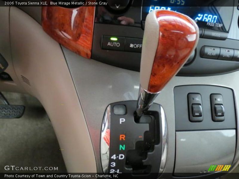 Blue Mirage Metallic / Stone Gray 2006 Toyota Sienna XLE