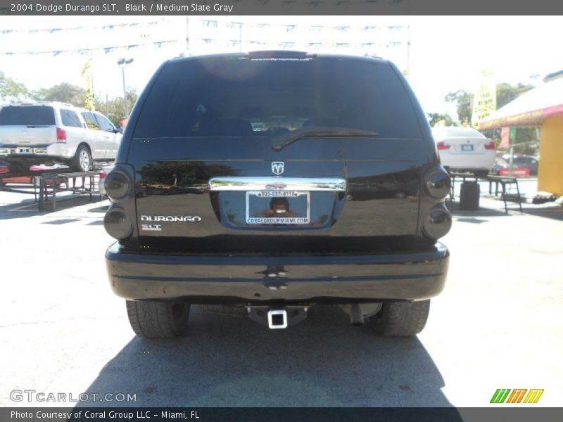 Black / Medium Slate Gray 2004 Dodge Durango SLT