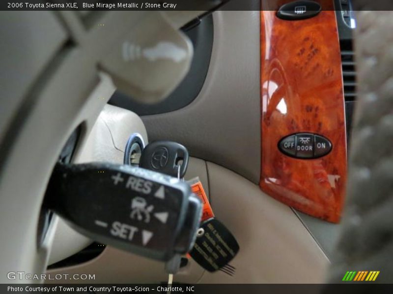 Blue Mirage Metallic / Stone Gray 2006 Toyota Sienna XLE