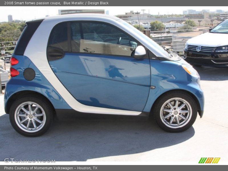 Blue Metallic / Design Black 2008 Smart fortwo passion coupe