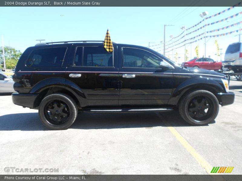 Black / Medium Slate Gray 2004 Dodge Durango SLT