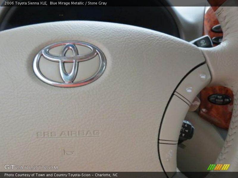 Blue Mirage Metallic / Stone Gray 2006 Toyota Sienna XLE