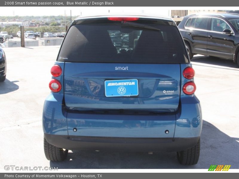 Blue Metallic / Design Black 2008 Smart fortwo passion coupe