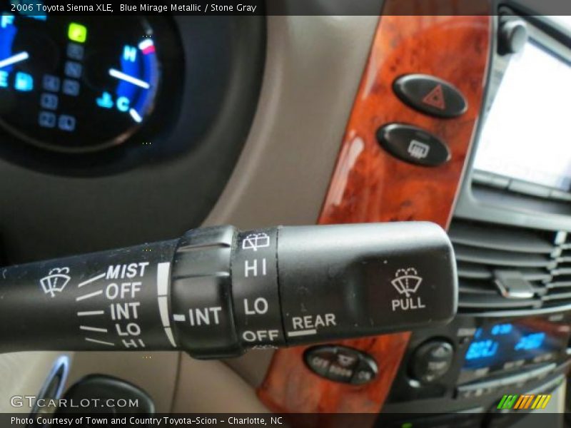 Blue Mirage Metallic / Stone Gray 2006 Toyota Sienna XLE