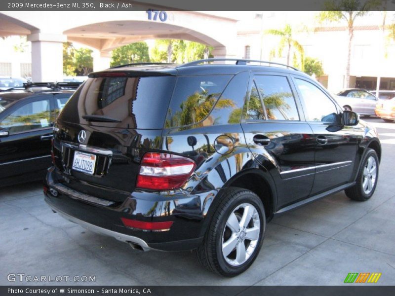 Black / Ash 2009 Mercedes-Benz ML 350