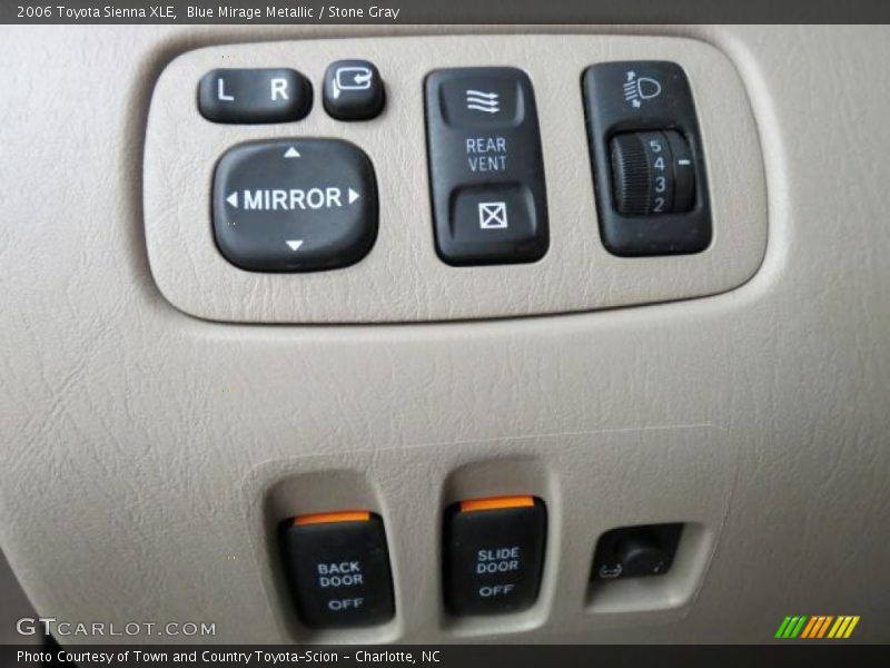 Blue Mirage Metallic / Stone Gray 2006 Toyota Sienna XLE