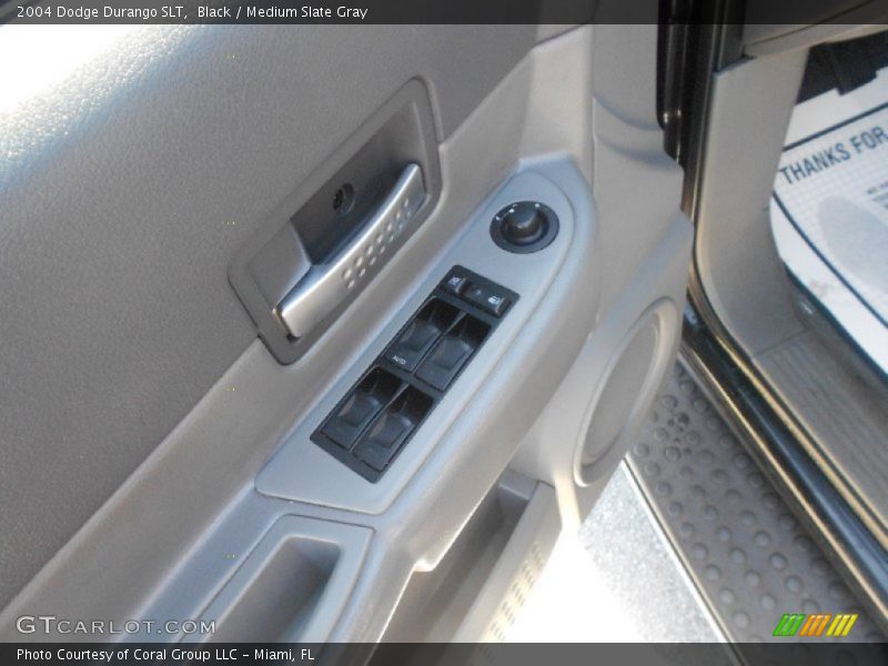 Black / Medium Slate Gray 2004 Dodge Durango SLT