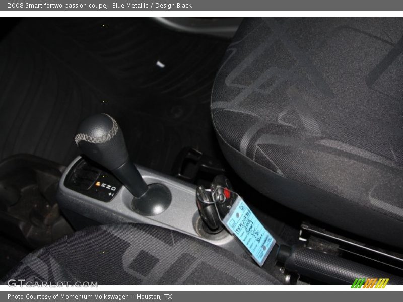 Blue Metallic / Design Black 2008 Smart fortwo passion coupe