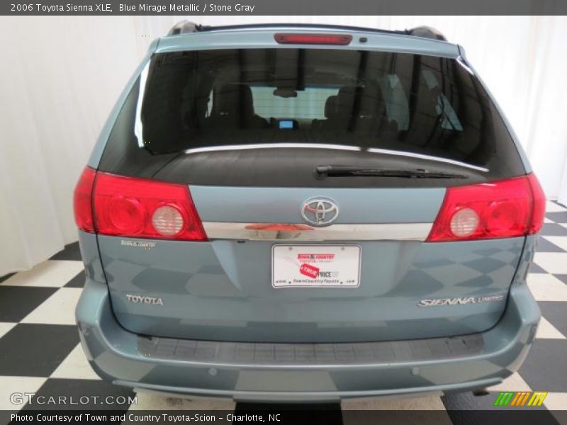 Blue Mirage Metallic / Stone Gray 2006 Toyota Sienna XLE