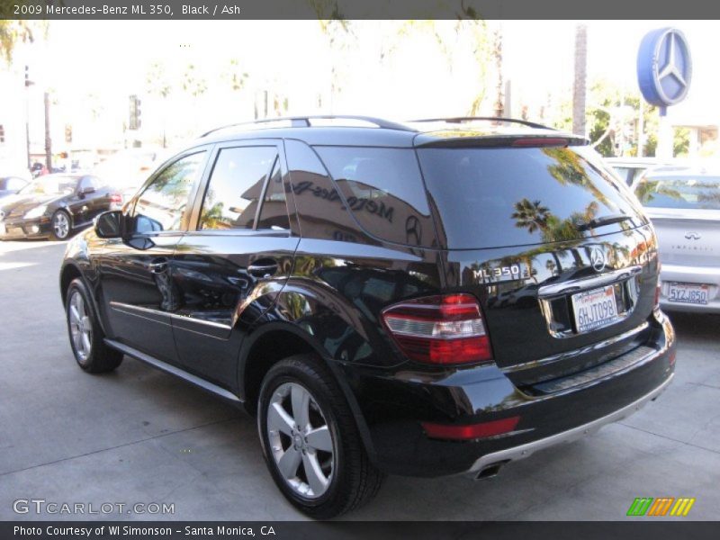 Black / Ash 2009 Mercedes-Benz ML 350