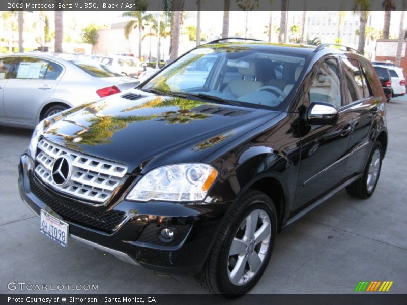 Black / Ash 2009 Mercedes-Benz ML 350