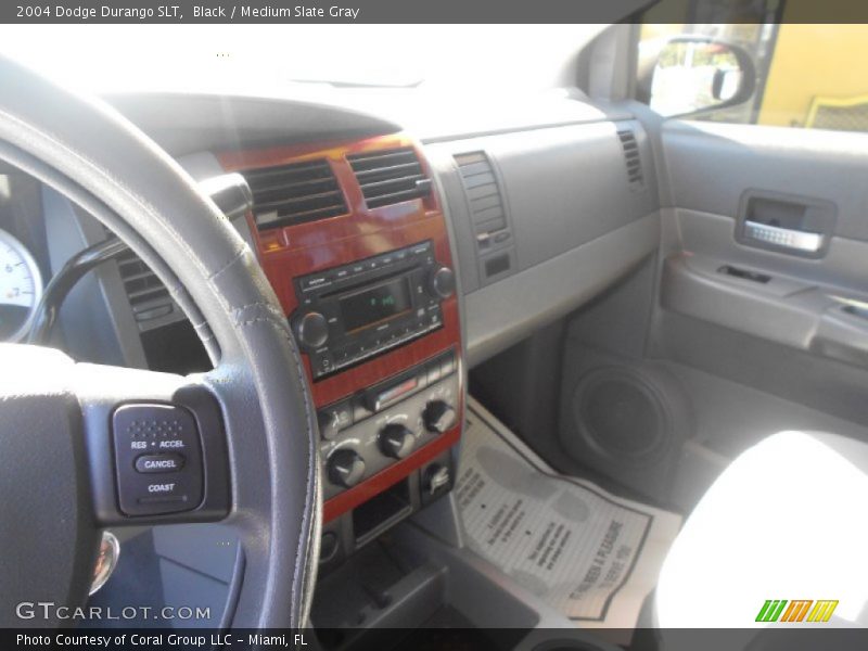 Black / Medium Slate Gray 2004 Dodge Durango SLT