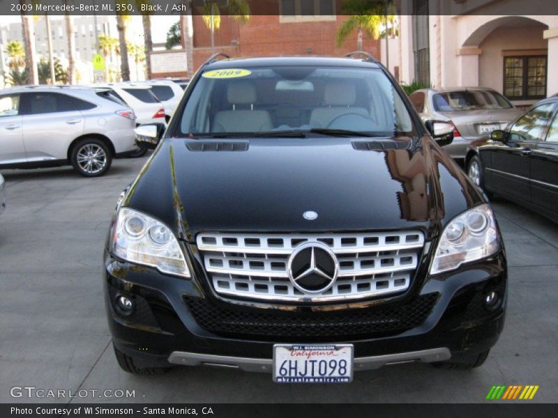 Black / Ash 2009 Mercedes-Benz ML 350