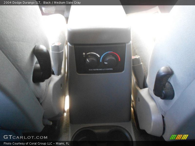 Black / Medium Slate Gray 2004 Dodge Durango SLT