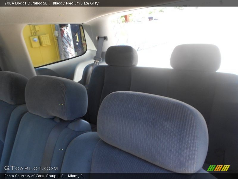 Black / Medium Slate Gray 2004 Dodge Durango SLT