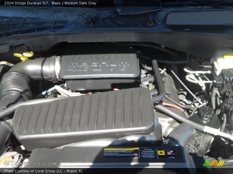 Black / Medium Slate Gray 2004 Dodge Durango SLT