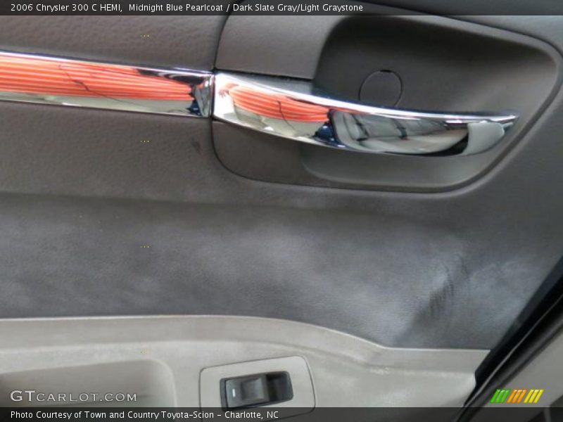 Midnight Blue Pearlcoat / Dark Slate Gray/Light Graystone 2006 Chrysler 300 C HEMI