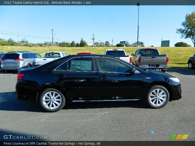 Attitude Black Metallic / Ash 2012 Toyota Camry Hybrid XLE