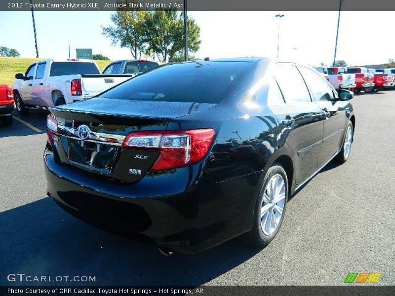 Attitude Black Metallic / Ash 2012 Toyota Camry Hybrid XLE