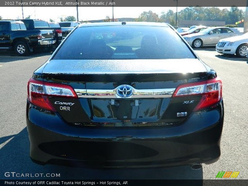 Attitude Black Metallic / Ash 2012 Toyota Camry Hybrid XLE