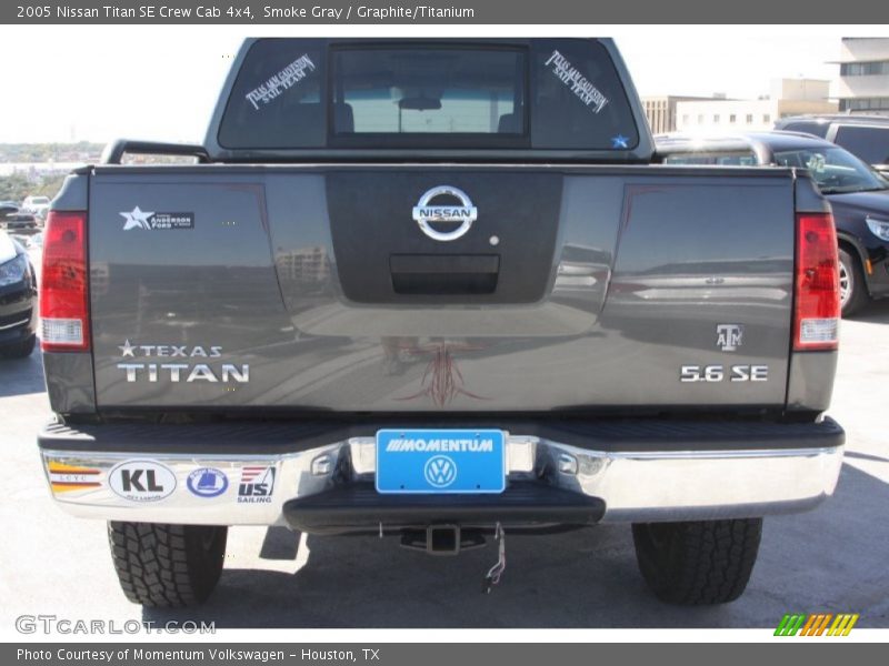 Smoke Gray / Graphite/Titanium 2005 Nissan Titan SE Crew Cab 4x4