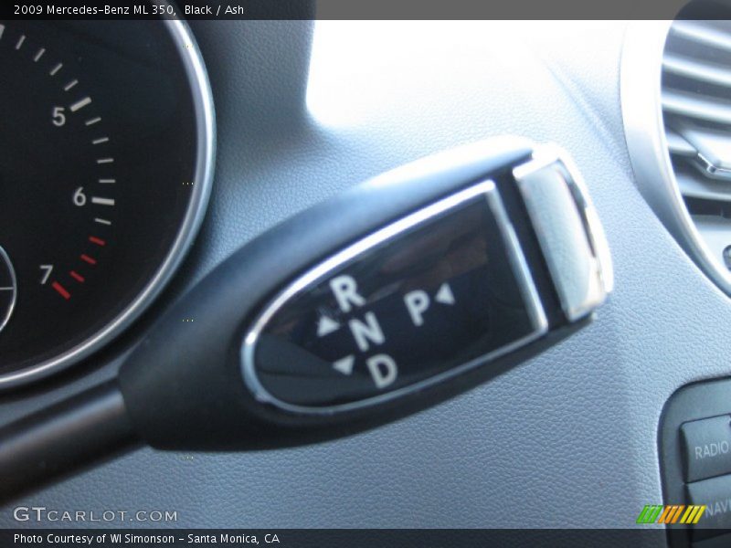 Black / Ash 2009 Mercedes-Benz ML 350