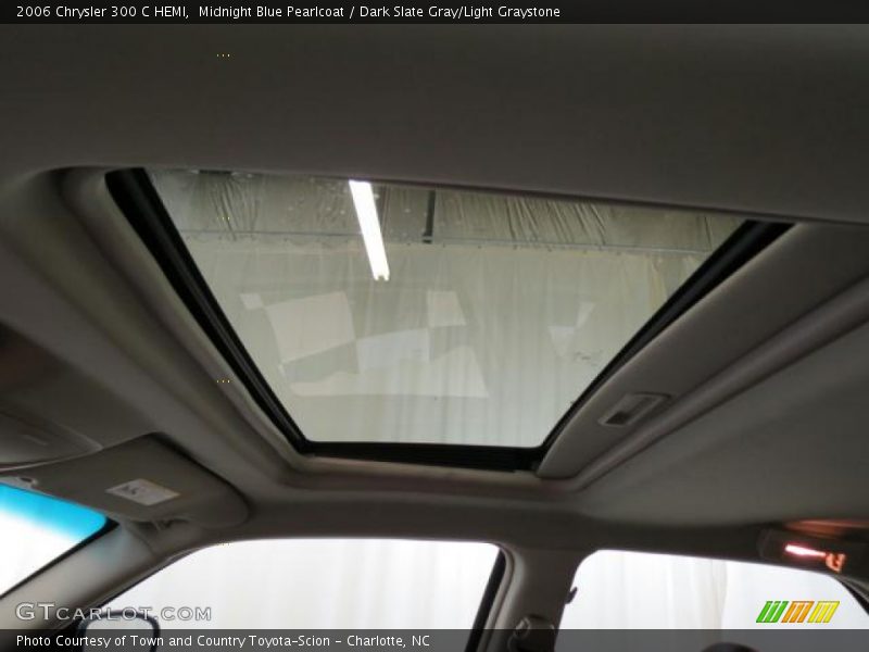 Midnight Blue Pearlcoat / Dark Slate Gray/Light Graystone 2006 Chrysler 300 C HEMI