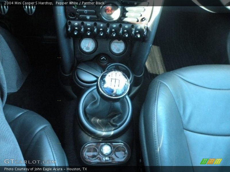 Pepper White / Panther Black 2004 Mini Cooper S Hardtop