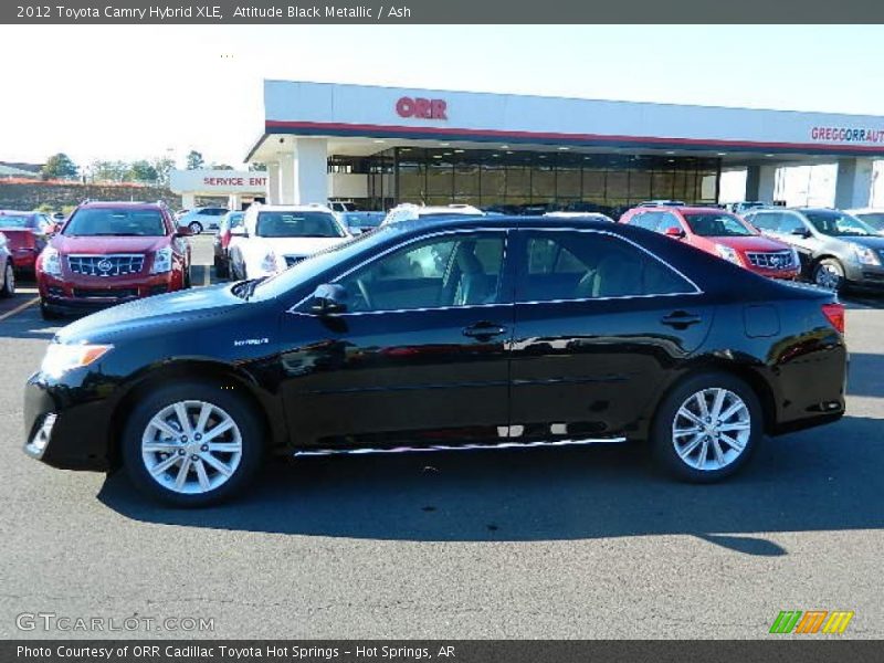 Attitude Black Metallic / Ash 2012 Toyota Camry Hybrid XLE
