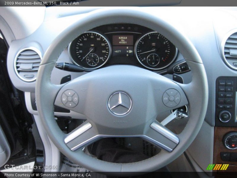 Black / Ash 2009 Mercedes-Benz ML 350