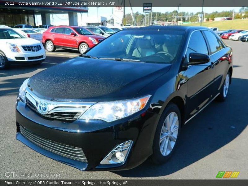 Attitude Black Metallic / Ash 2012 Toyota Camry Hybrid XLE
