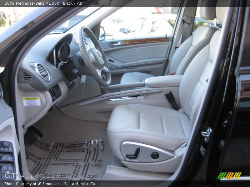 Black / Ash 2009 Mercedes-Benz ML 350