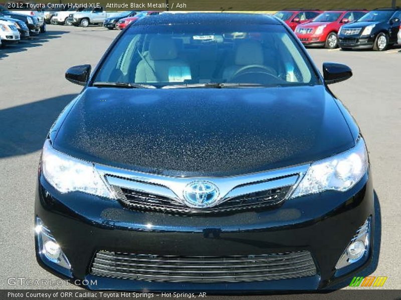 Attitude Black Metallic / Ash 2012 Toyota Camry Hybrid XLE