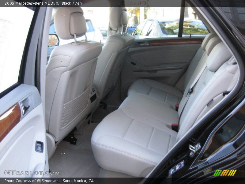 Black / Ash 2009 Mercedes-Benz ML 350