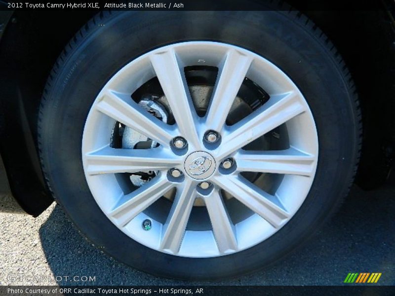 Attitude Black Metallic / Ash 2012 Toyota Camry Hybrid XLE