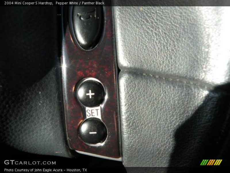 Pepper White / Panther Black 2004 Mini Cooper S Hardtop