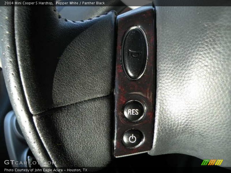 Pepper White / Panther Black 2004 Mini Cooper S Hardtop