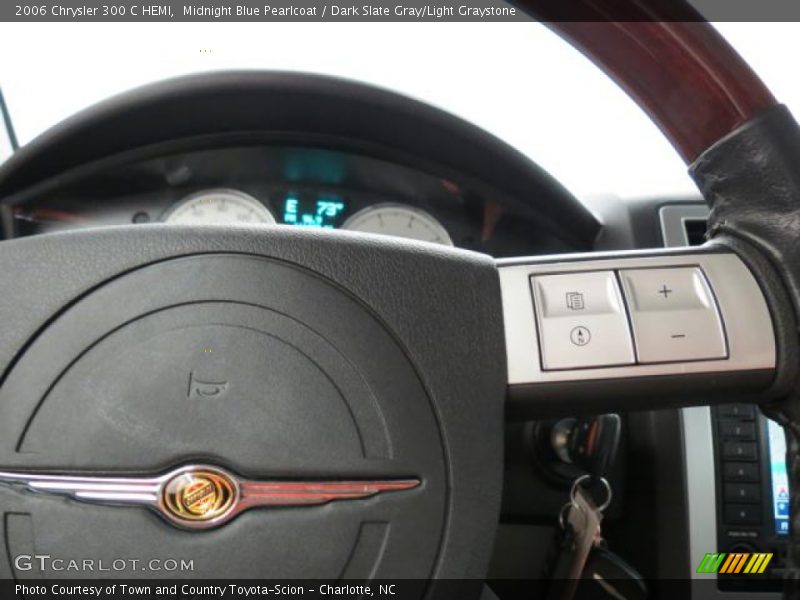 Midnight Blue Pearlcoat / Dark Slate Gray/Light Graystone 2006 Chrysler 300 C HEMI