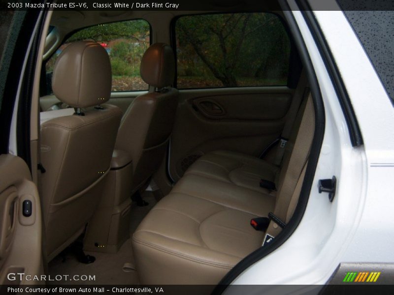 Classic White / Dark Flint Gray 2003 Mazda Tribute ES-V6