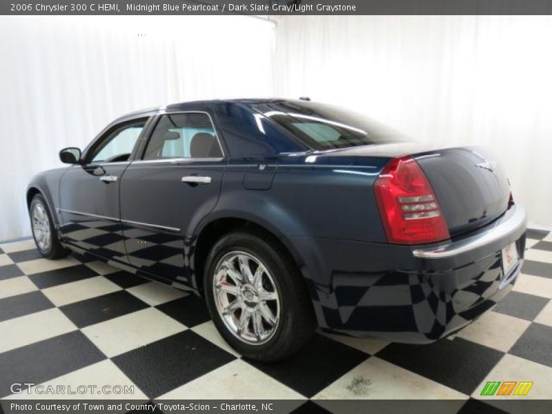 Midnight Blue Pearlcoat / Dark Slate Gray/Light Graystone 2006 Chrysler 300 C HEMI
