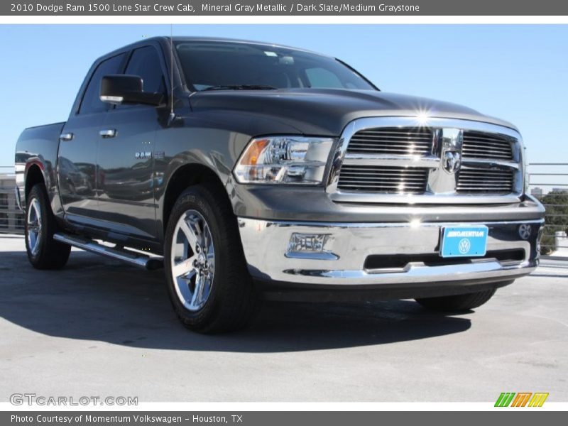Mineral Gray Metallic / Dark Slate/Medium Graystone 2010 Dodge Ram 1500 Lone Star Crew Cab