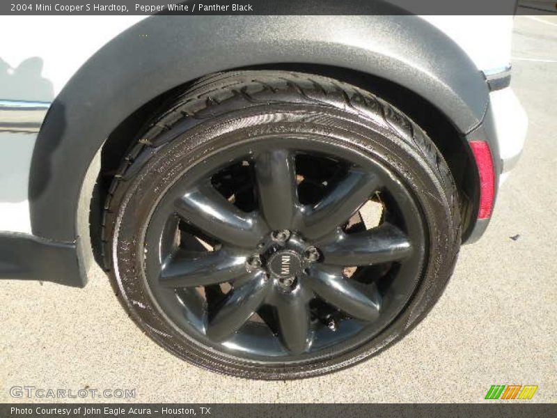 Pepper White / Panther Black 2004 Mini Cooper S Hardtop