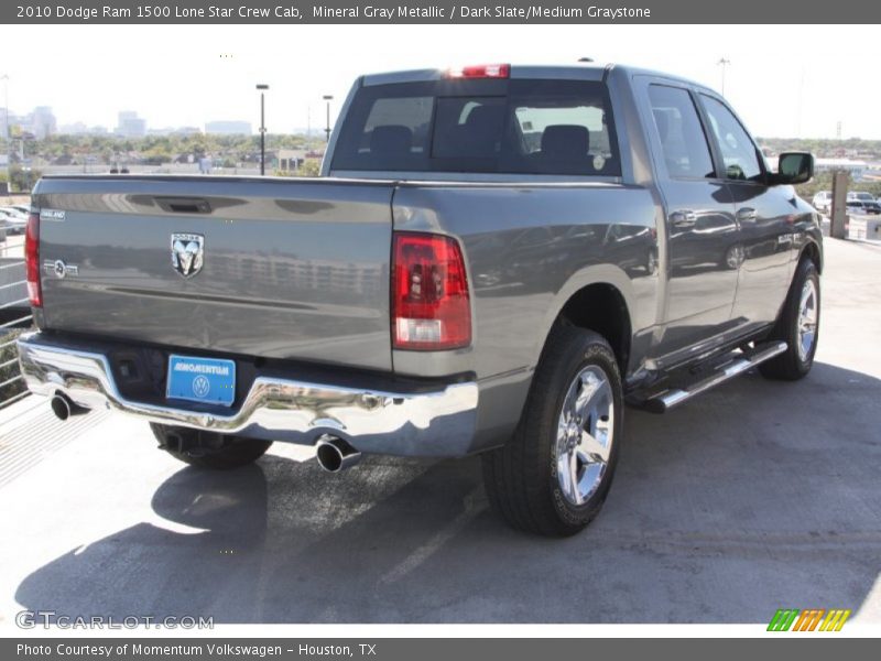 Mineral Gray Metallic / Dark Slate/Medium Graystone 2010 Dodge Ram 1500 Lone Star Crew Cab