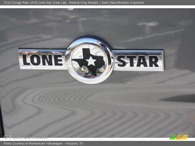 Mineral Gray Metallic / Dark Slate/Medium Graystone 2010 Dodge Ram 1500 Lone Star Crew Cab