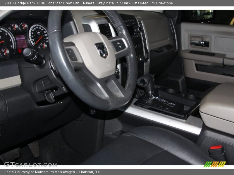 Mineral Gray Metallic / Dark Slate/Medium Graystone 2010 Dodge Ram 1500 Lone Star Crew Cab