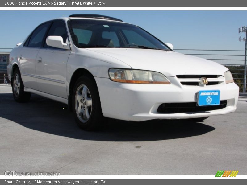 Taffeta White / Ivory 2000 Honda Accord EX V6 Sedan