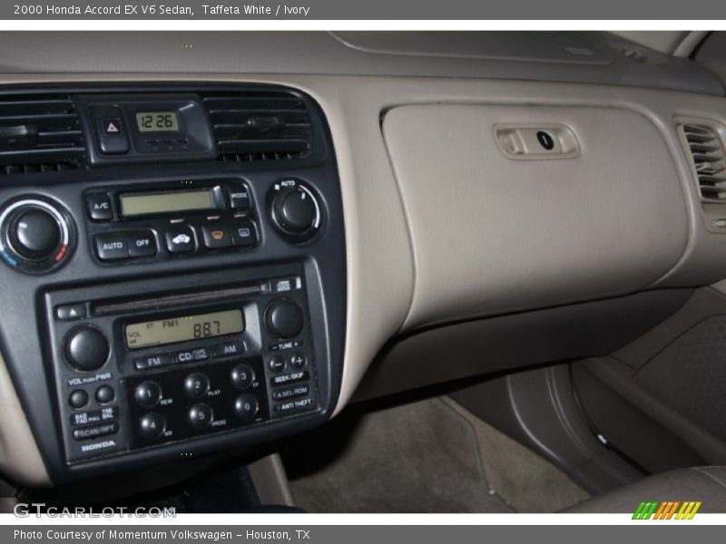 Taffeta White / Ivory 2000 Honda Accord EX V6 Sedan