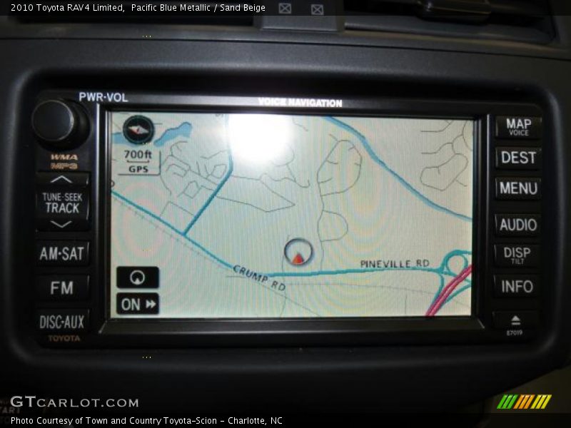 Pacific Blue Metallic / Sand Beige 2010 Toyota RAV4 Limited