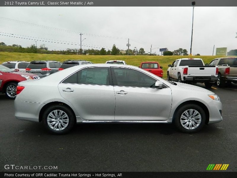 Classic Silver Metallic / Ash 2012 Toyota Camry LE
