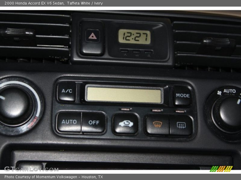 Taffeta White / Ivory 2000 Honda Accord EX V6 Sedan